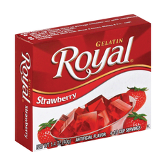 Royal Strawberry Gelatin 1.4oz