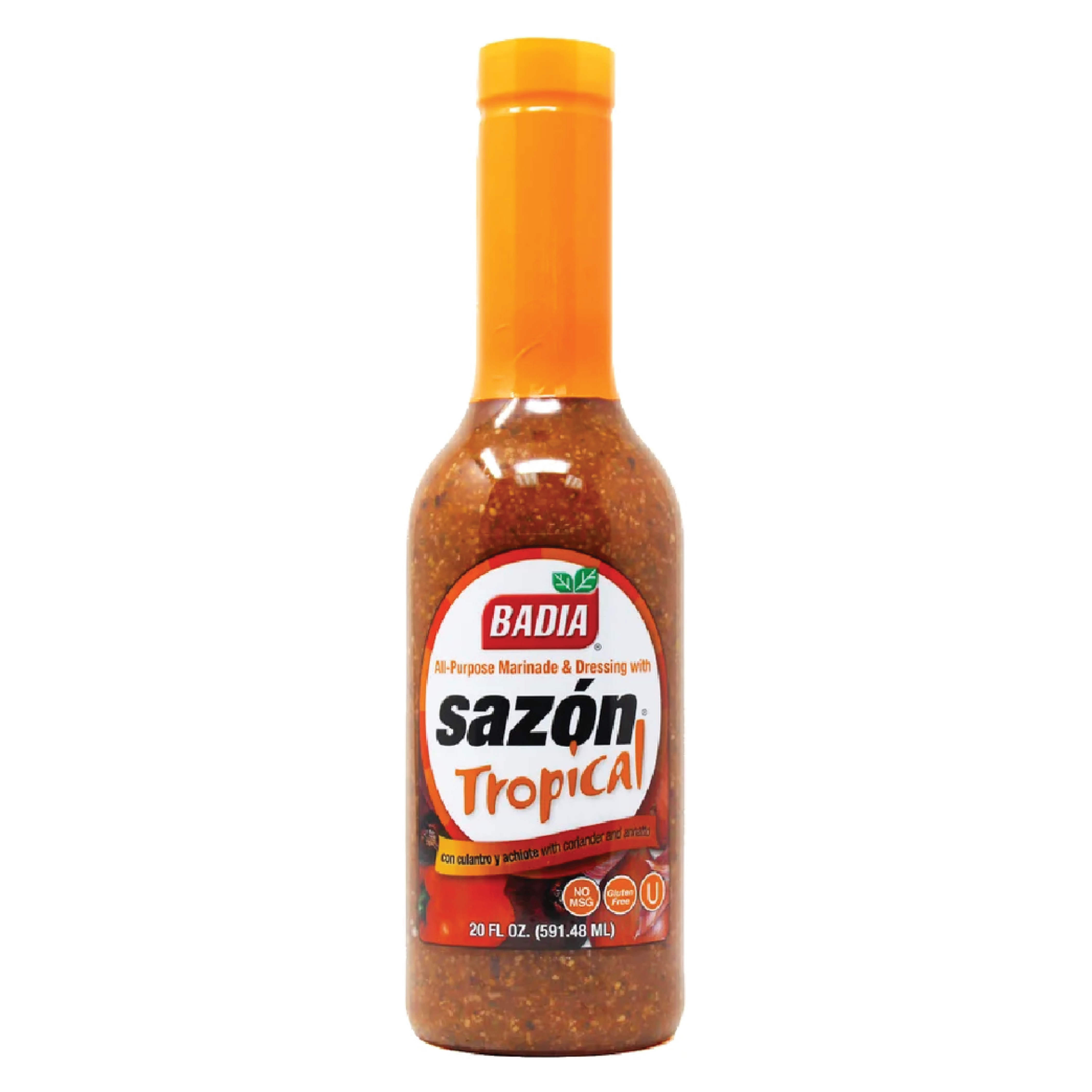 Badia Sazon Tropical W/Coriander & Annatto Marinade & Dressing 20oz