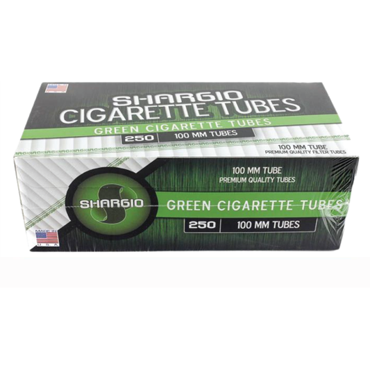 Shargio 100's Green Cigarette Tubes