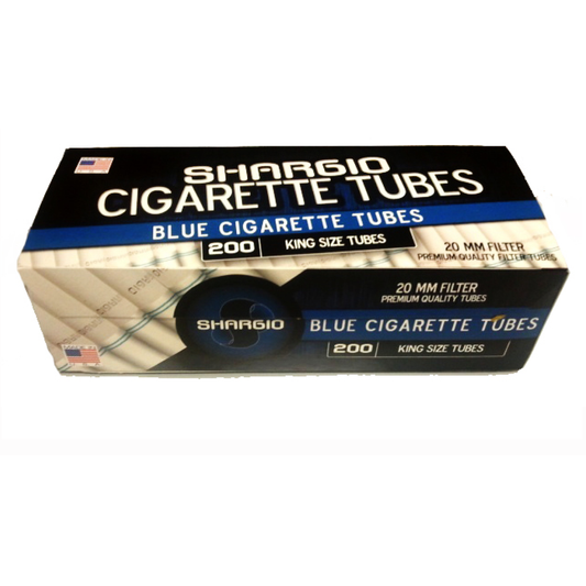 Shargio Blue King Size Cigarette Tubes