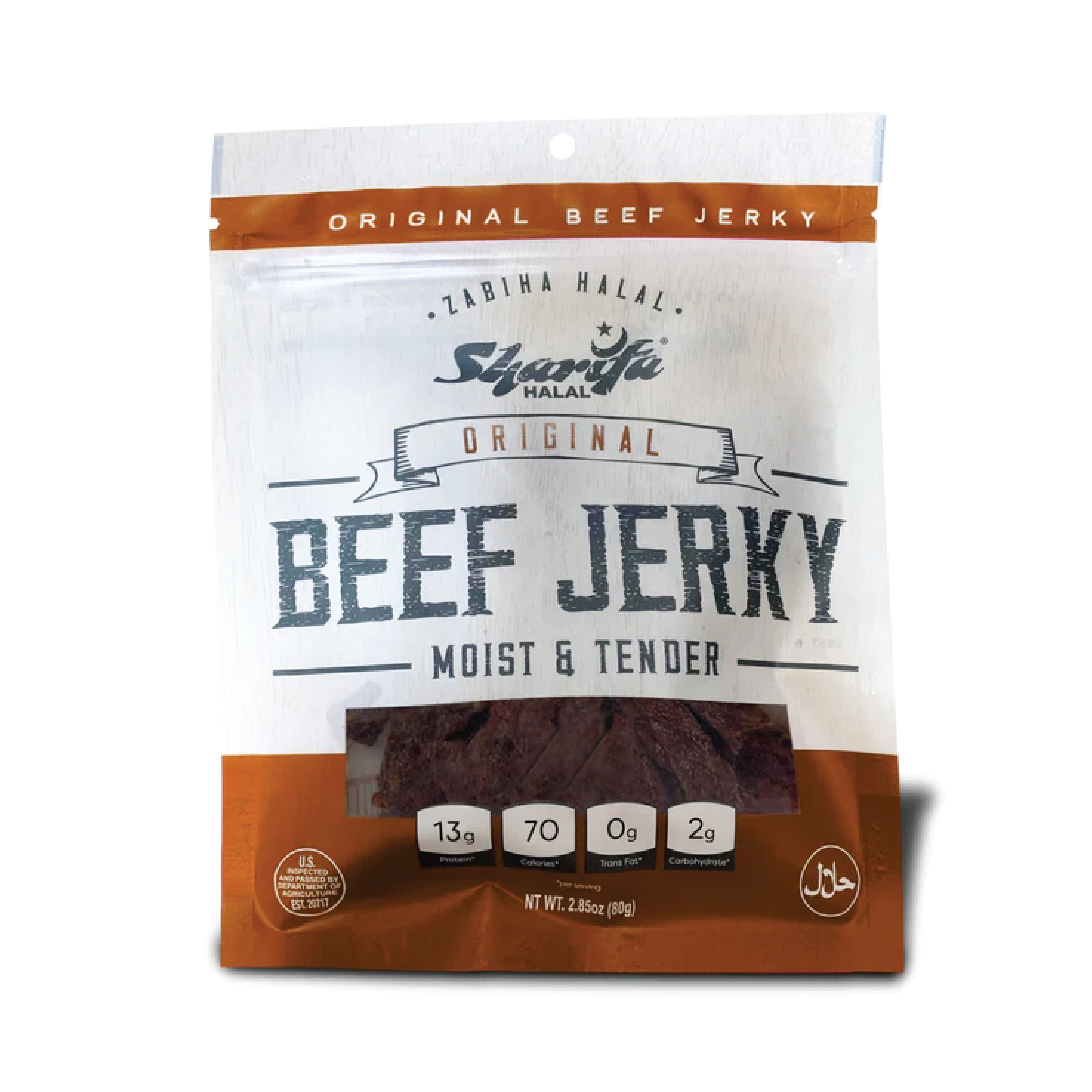 Sharifa Halal Original Beef Jerky 2.85oz