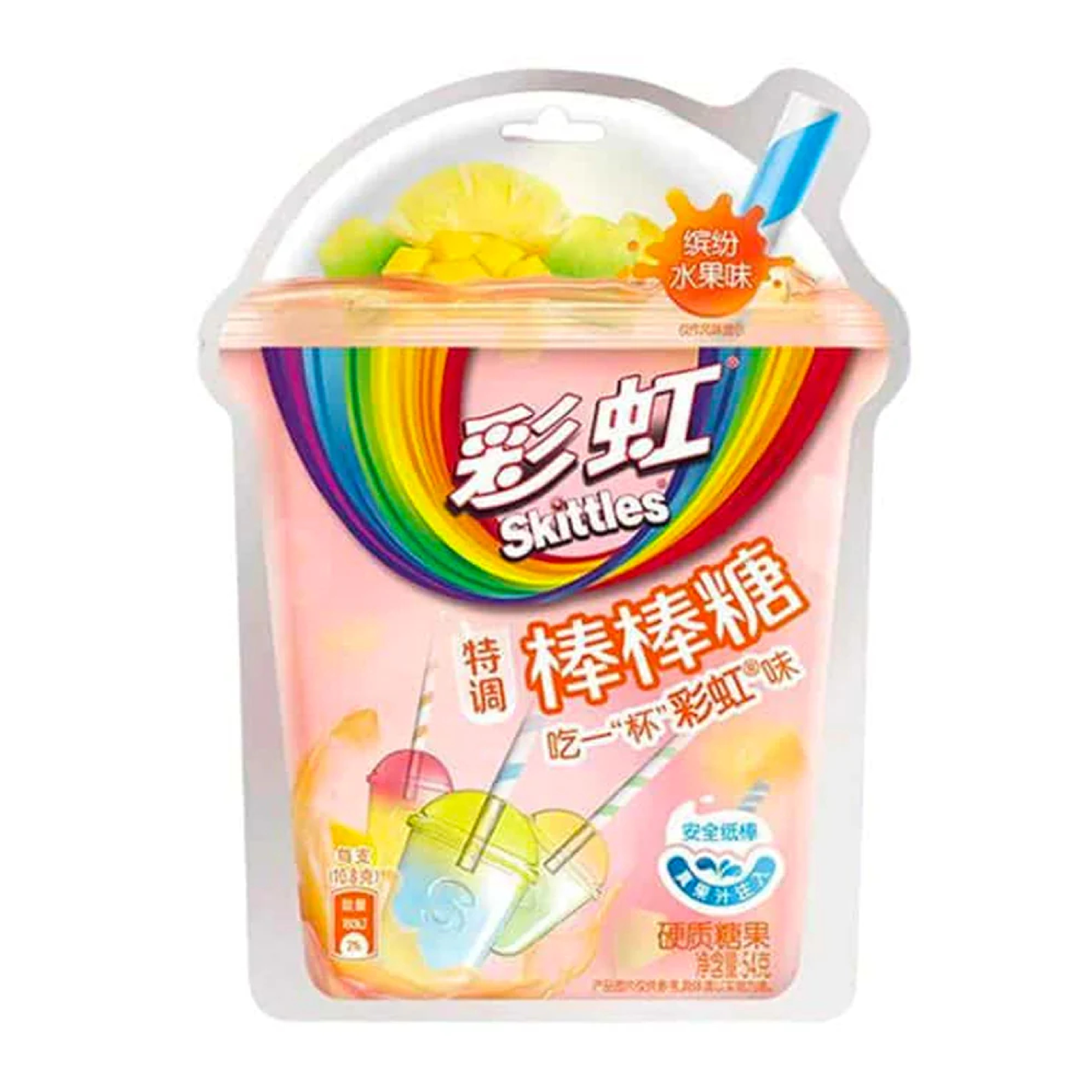 Skittles Fruit Mix Lollipop 1.9oz (China)