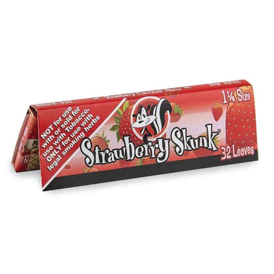 Skunkalicious Strawberry 1 1/4 Rolling Papers