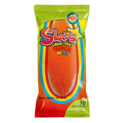 Slaps Tropical Mix Flavored Lollipops 10 Pack