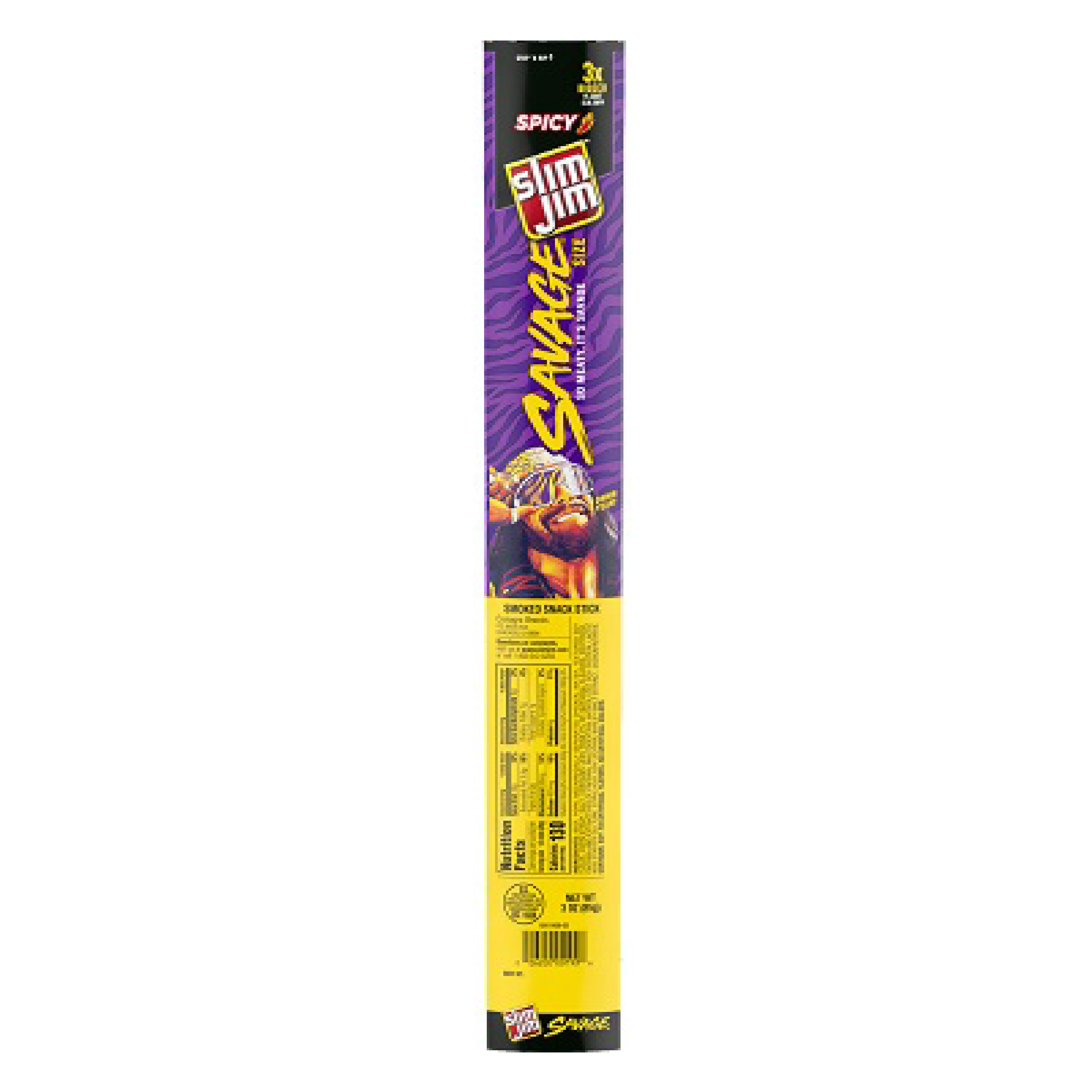 Slim Jim Spicy Savage Size Stick 3oz