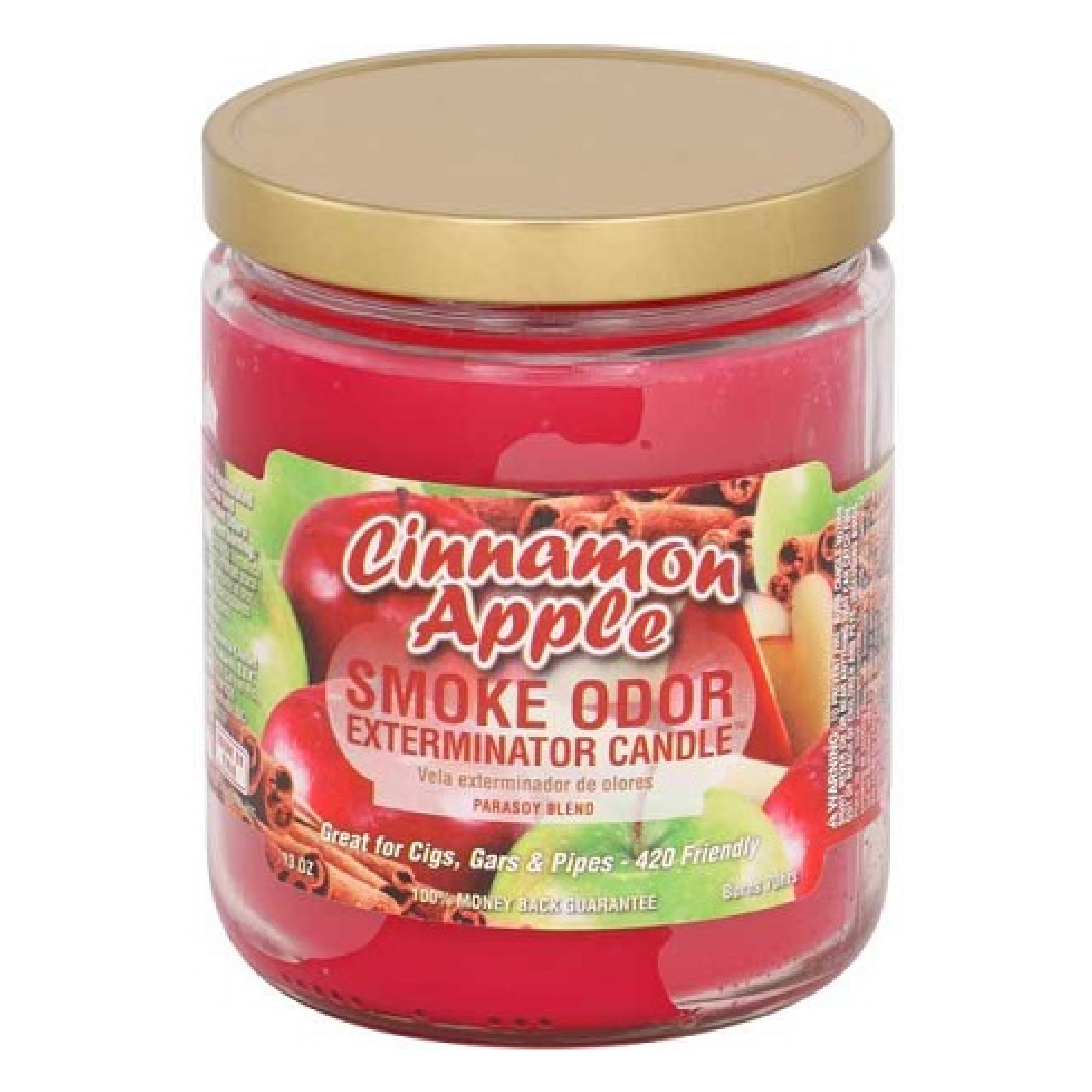 Smoke Odor Cinnamon Apple Candle 13oz