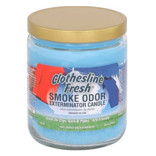 Smoke Odor Clothesline Fresh Candle 13oz