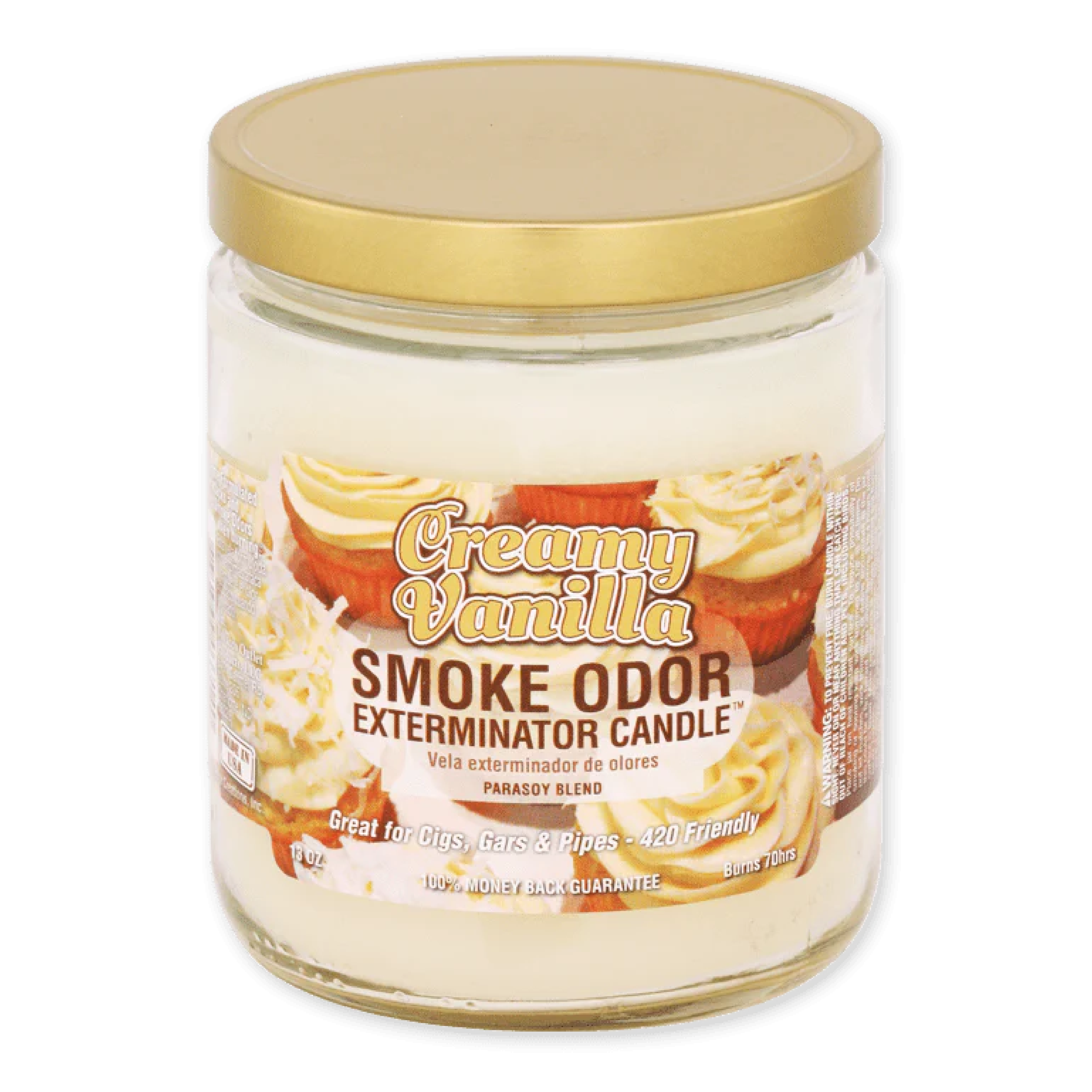 Smoke Odor Creamy Vanilla Candle 13oz