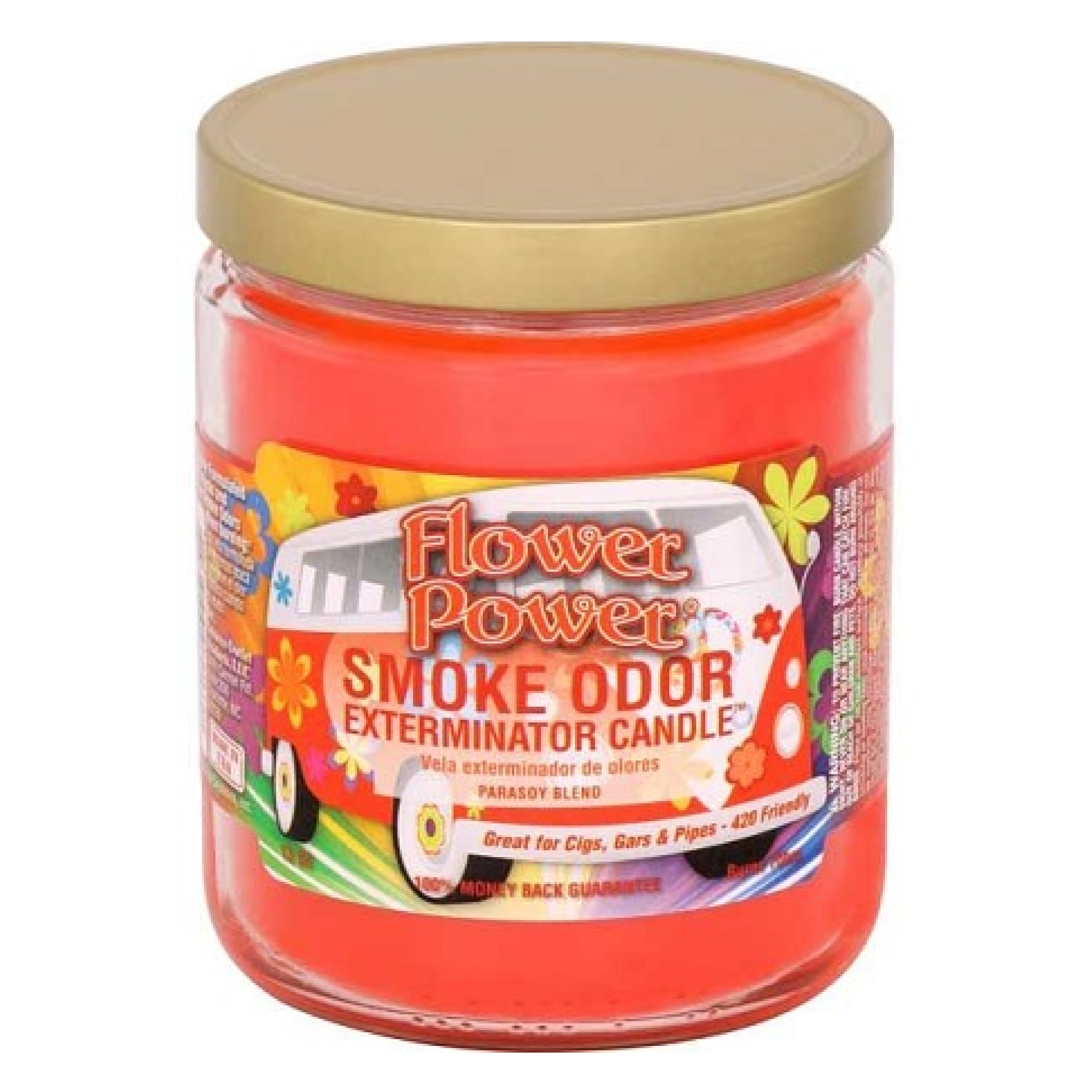 Smoke Odor Flower Power Candle 13oz