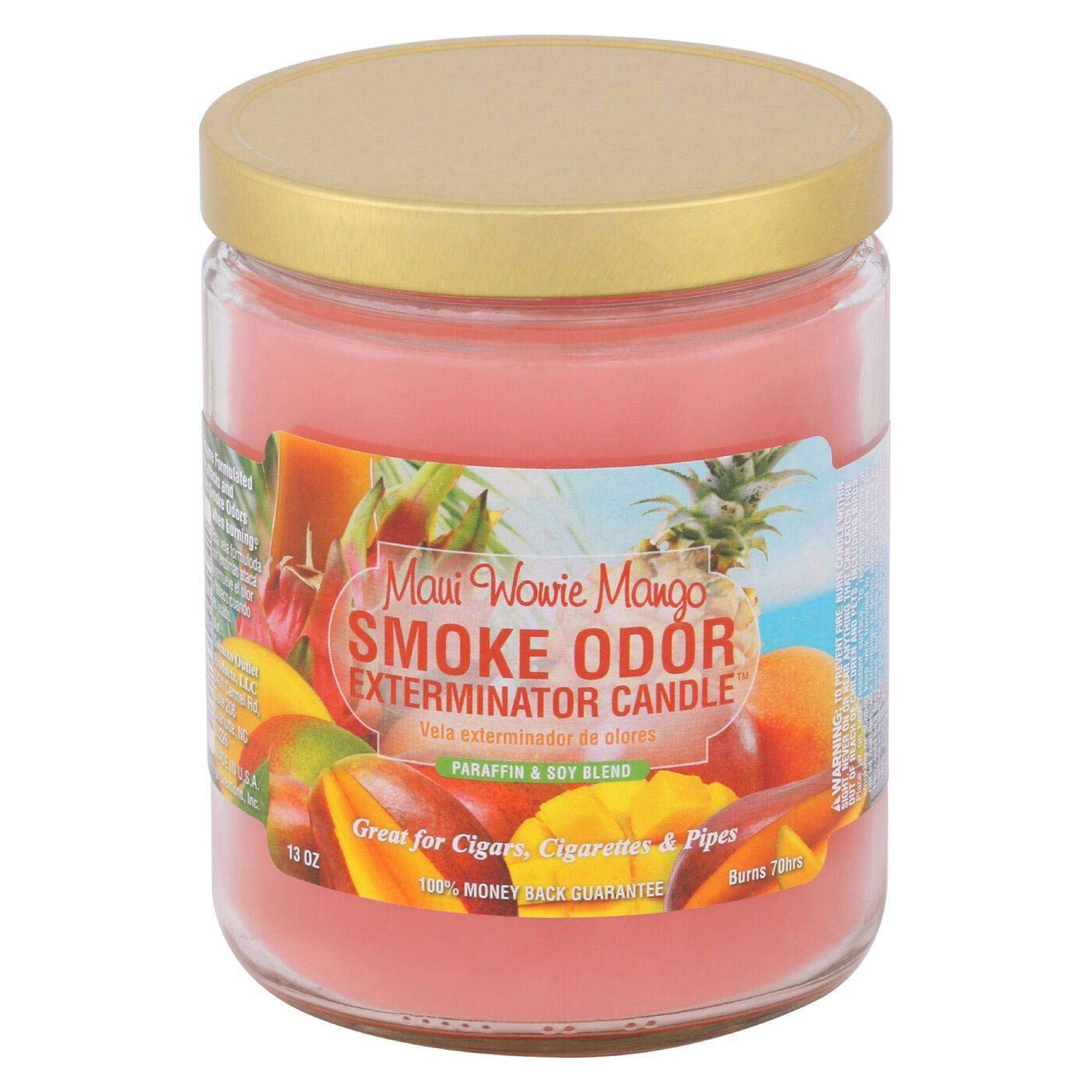 Smoke Odor Maui Wowie Mango Candle 13oz