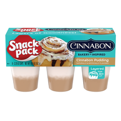 Snack Pack Cinnabon Pudding 6 Pack