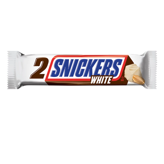 Snickers White Chocolate Bar King Size 2.84oz