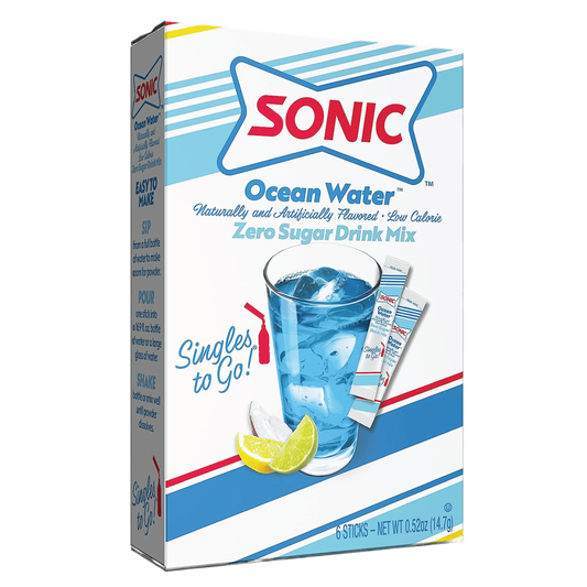 Sonic Ocean Water Singles To Go Drink Mix | 6 Sticks