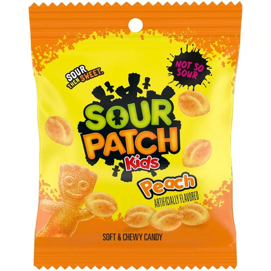 Sour Patch Kids Peach Peg Bag 3.6oz