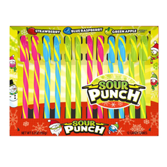 Sour Punch Candy Canes 12 Pack