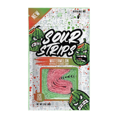 Sour Strips Watermelon Candy 3.4oz