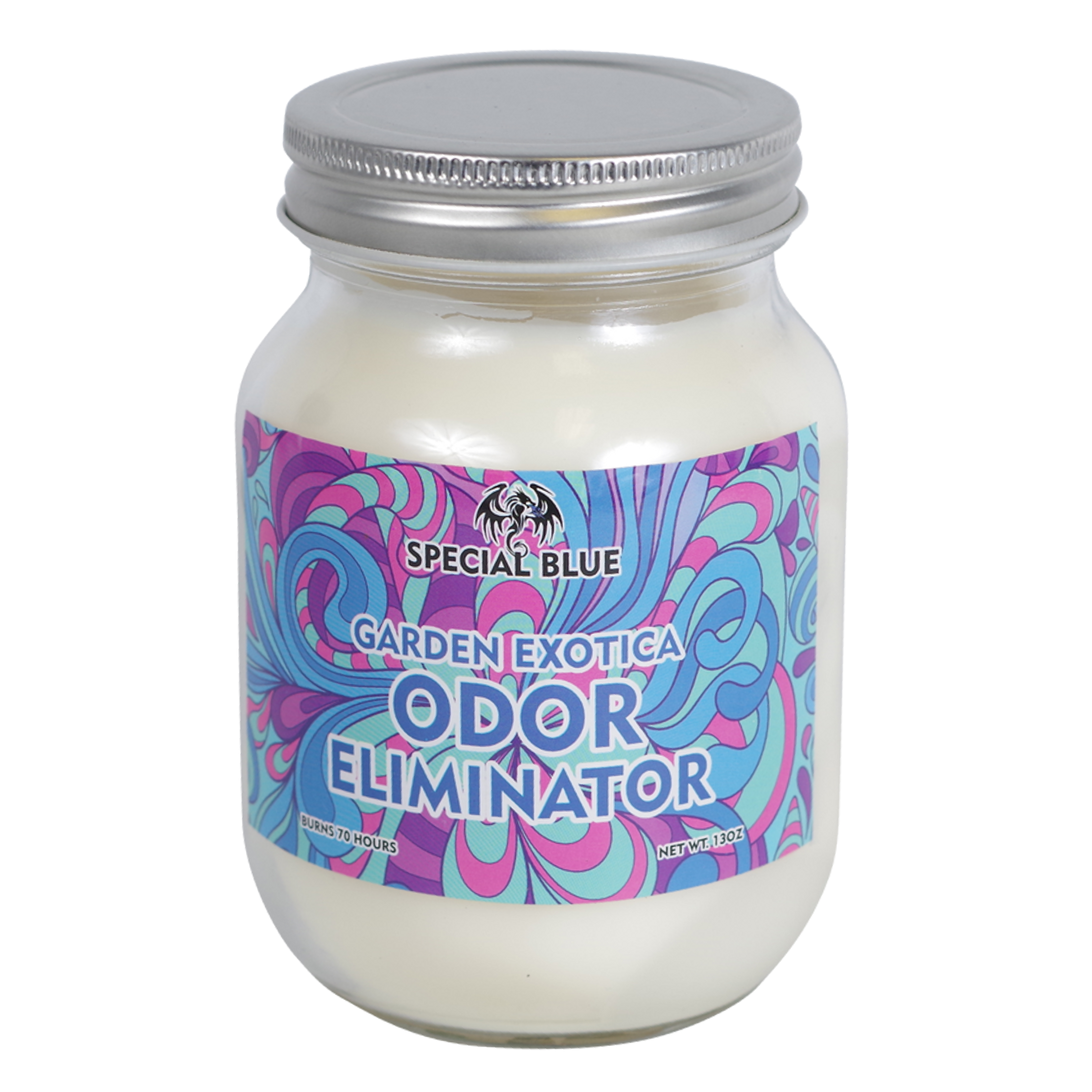 Special Blue Garden Exotica Odor Eliminator Candle 13oz