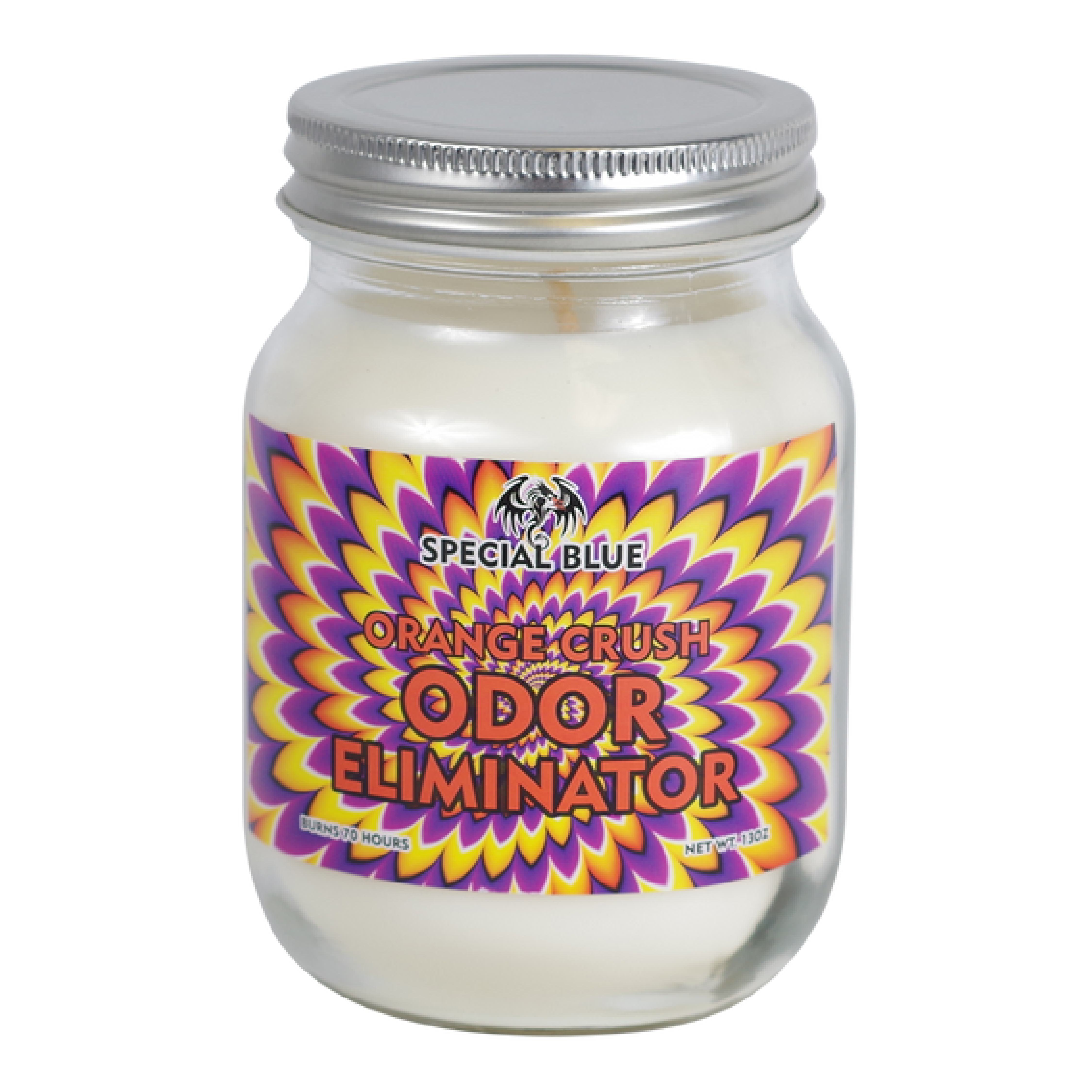 Special Blue Orange Crush Odor Eliminator Candle 13oz