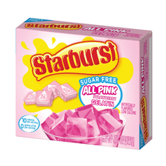 Starburst All Pink Flavored Sugar Free Gelatin .69oz