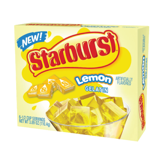 Starburst Lemon Flavored Gelatin 3.94oz