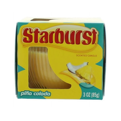 Starburst Pina Colada Scented Candle 3oz