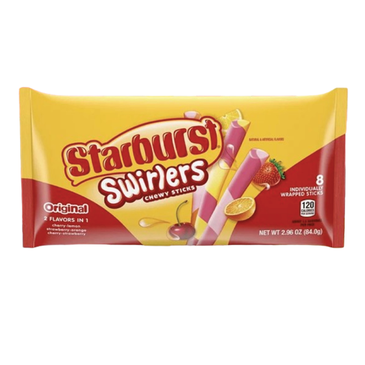 Starburst Swirlers King Size Chewy Sticks 2.96oz