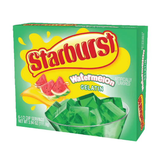 Starburst Watermelon Flavored Gelatin 3.94oz