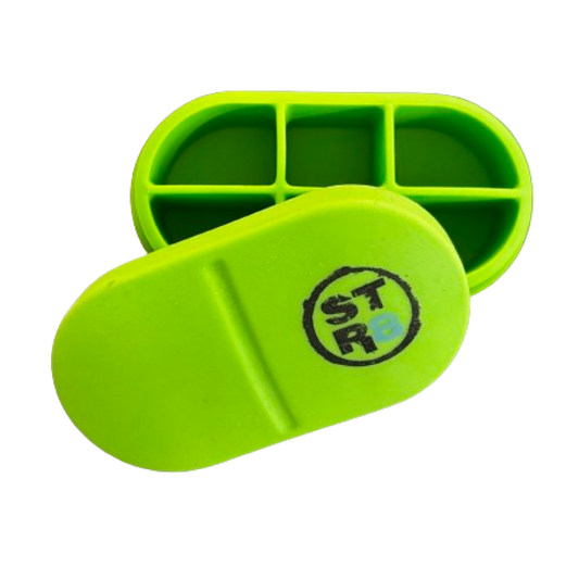 Str8 Brand Silicone Green Dab Case