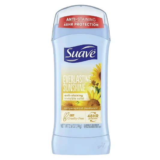 Suave Everlasting Sunshine Twin Pack Antiperspirant Deodorant