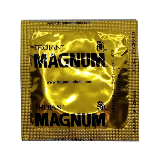 Trojan Magnum Lubricated Latex Condom 1 Count