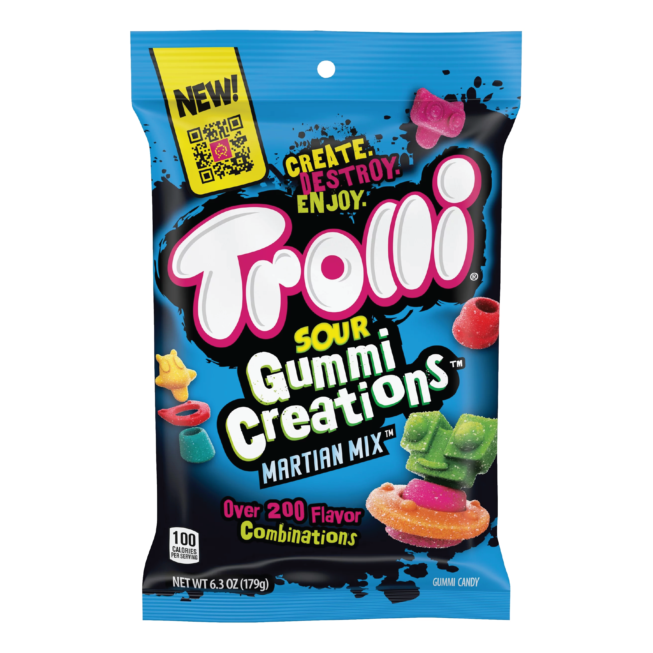 Trolli Sour Gummi Creations Martian Mix 6.3oz