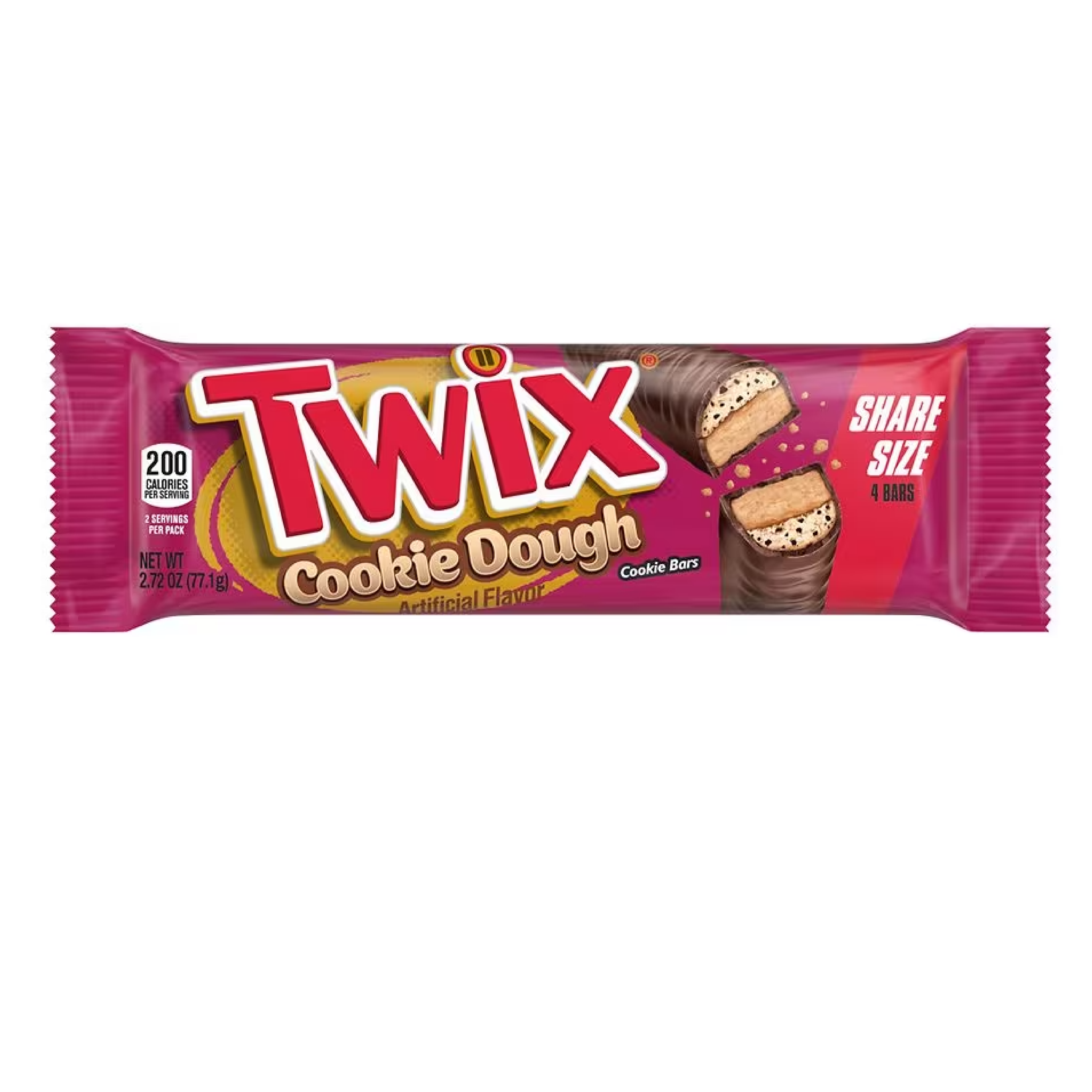 Twix Cookie Dough Share Size 2.72 oz