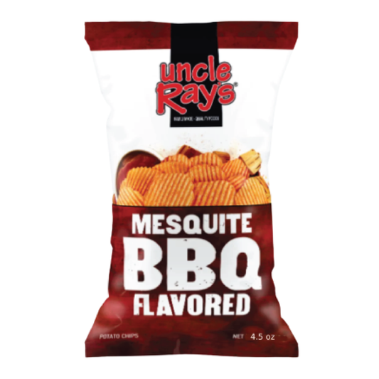Uncle Ray's Mesquite BBQ Flavored Potato Chips 4.25oz