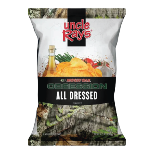 Uncle Ray's Mossy Oak Obsession All Dressed Flavored Potato Chips 4.25oz