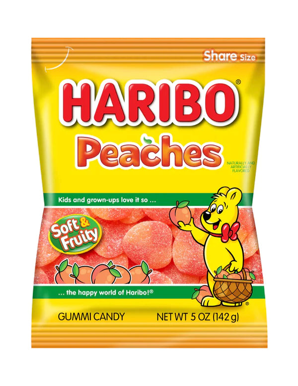 Haribo Peaches 5oz