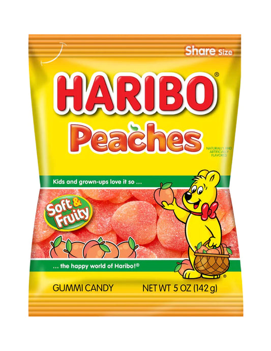 Haribo Peaches 5oz