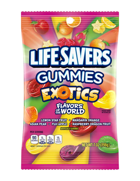Life Savers Gummies Exotics 7oz