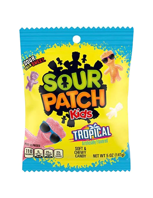 Sour Patch Kids Tropical Peg Bag 5oz