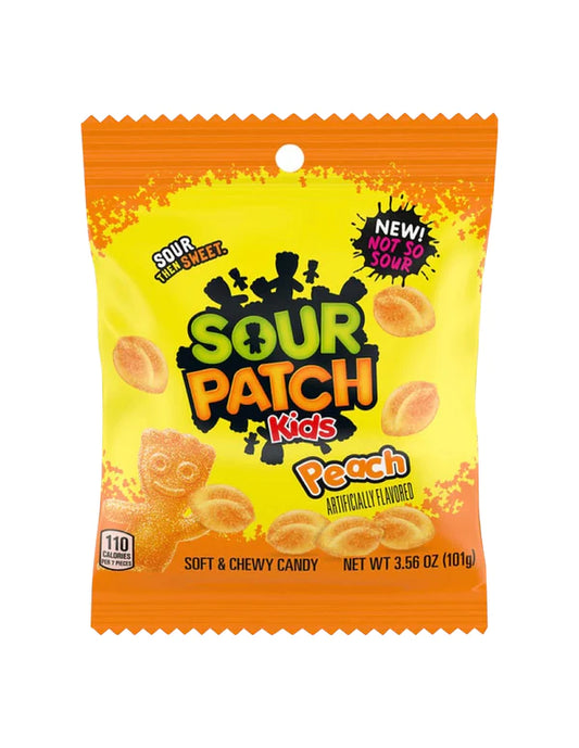 Sour Patch Kids Peach Peg Bag 5oz