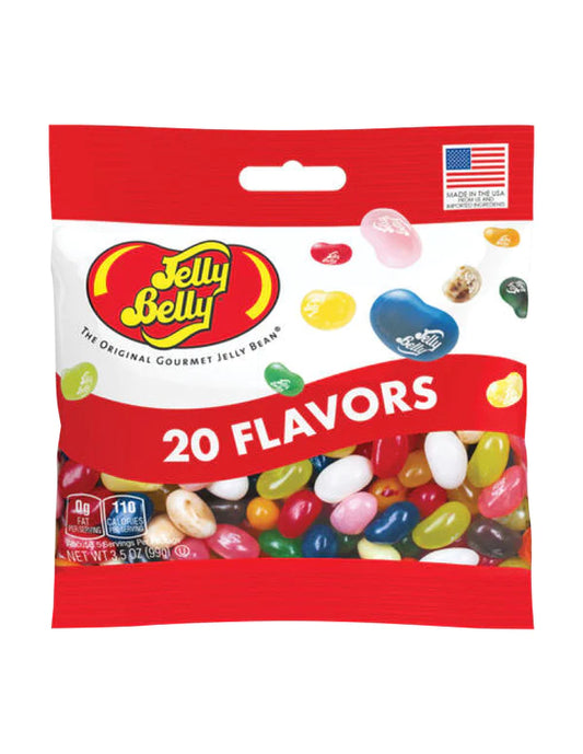 Jelly Belly 20 Flavors Peg Bag 3.5oz