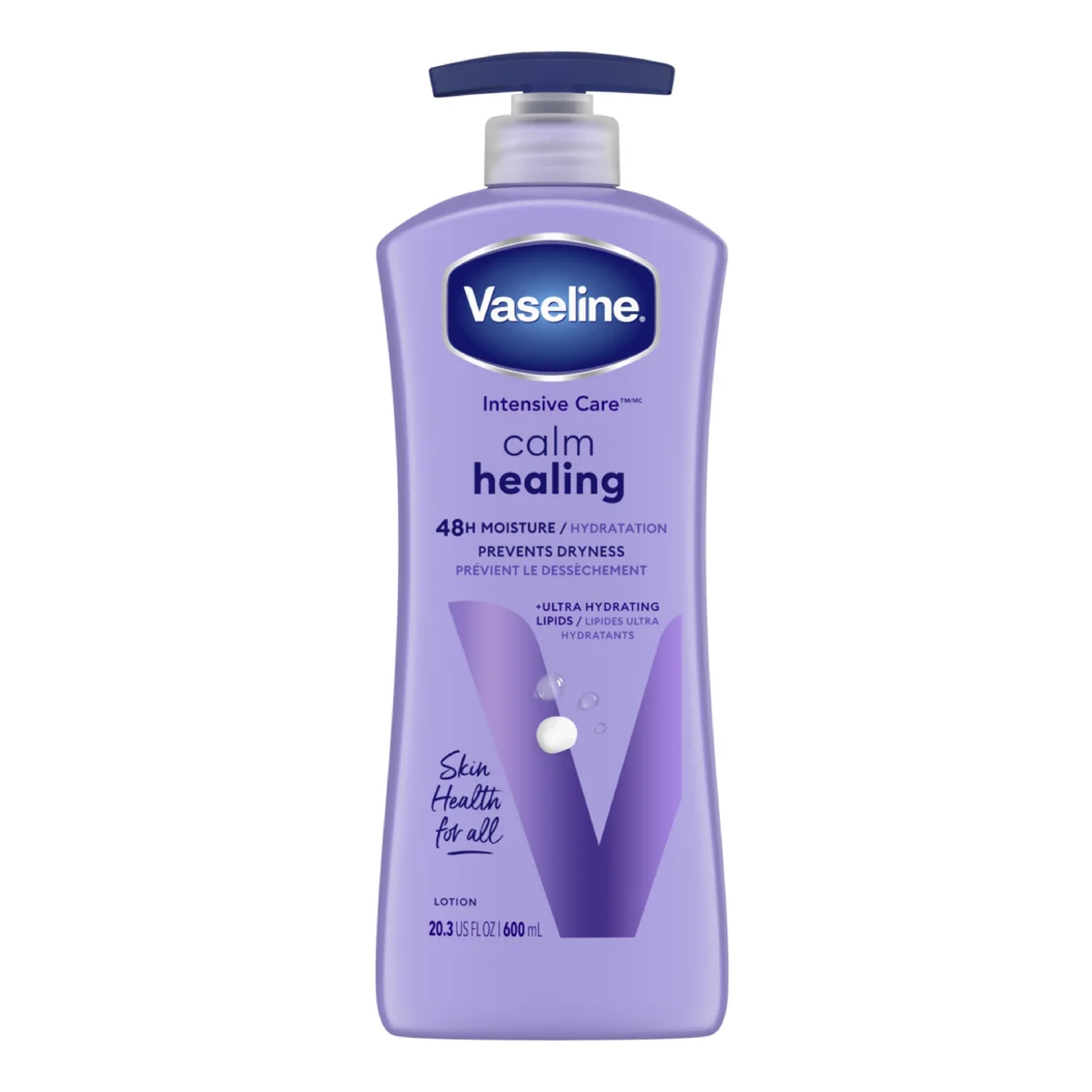 Vaseline Intensive Care Calm Healing Lotion W/Pump 600ml