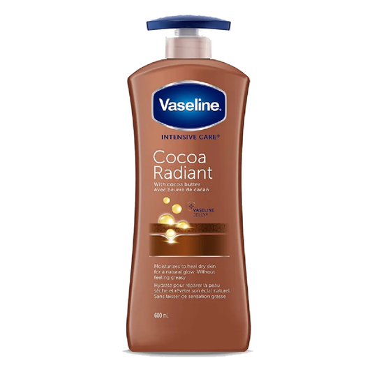 Vaseline Intensive Care Cocoa Radiant Lotion W/Pump 600ml
