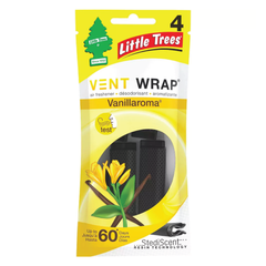 Little Trees Vanillaroma Vent Wrap Car Air Freshener 4 Pack