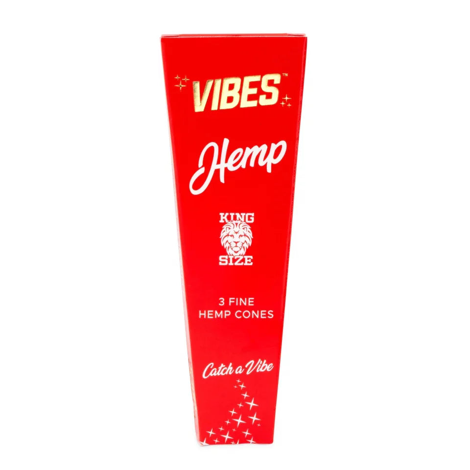 Vibes Hemp King Size Fine Rolling Cones