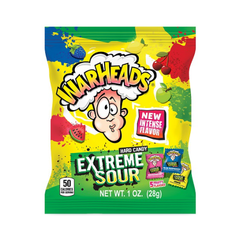 Warheads Extreme Sour Hard Candy 1oz