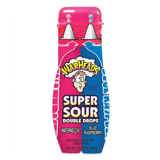 Warheads Super Sour Assorted Flavor Double Drops 30ml