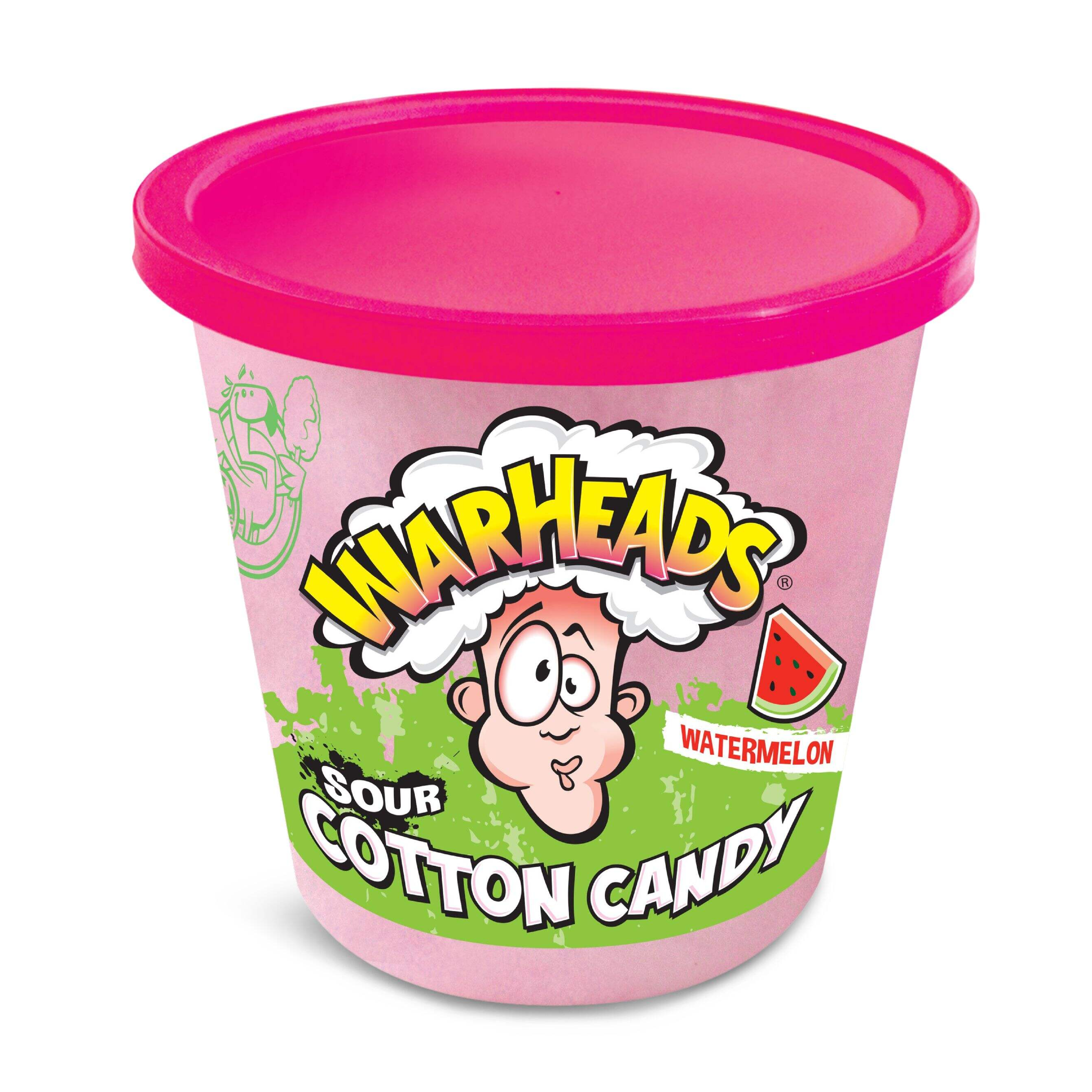 Warheads Assorted Flavor Sour Cotton Candy 1.5oz
