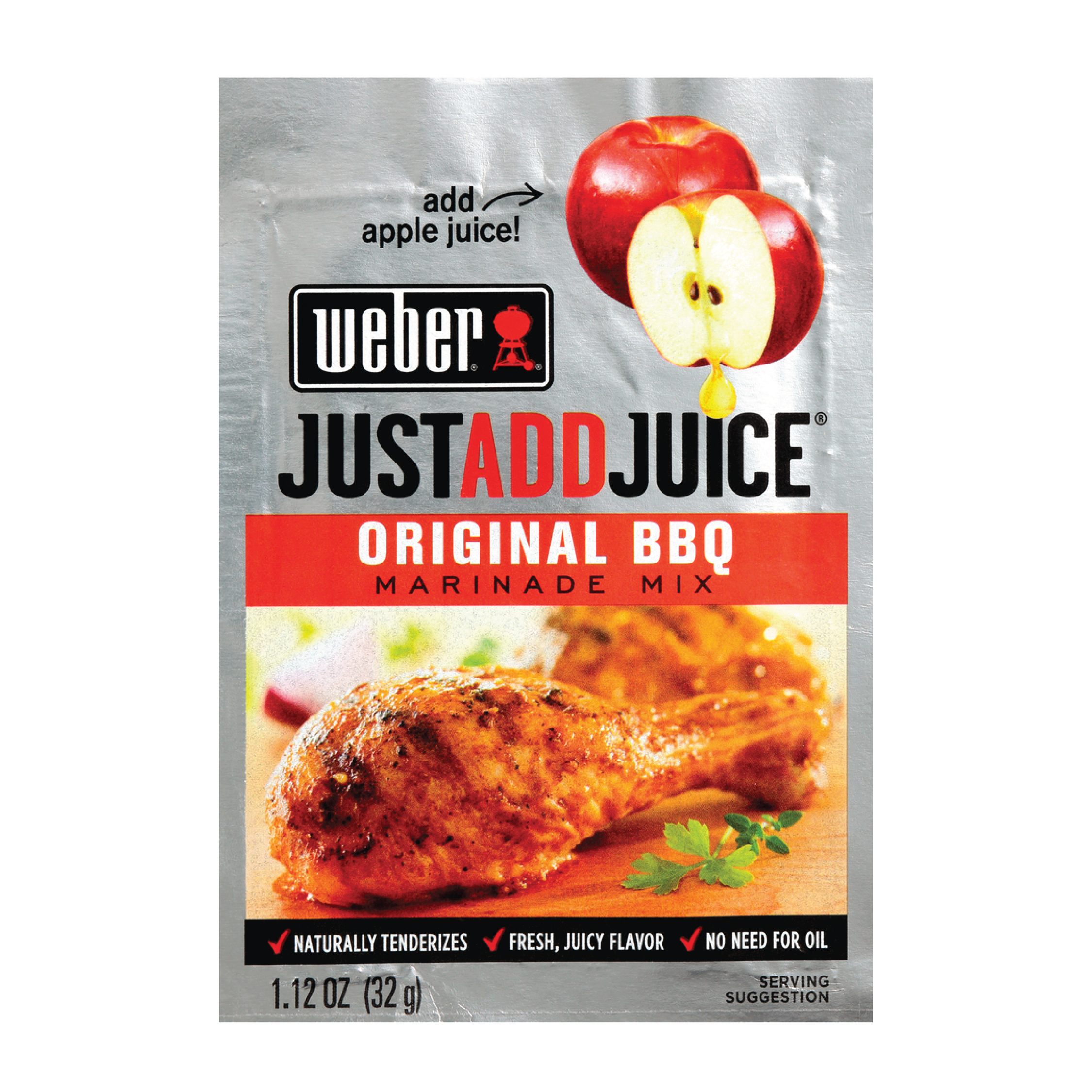 Weber Just Add Juice Original BBQ Marinade Mix 1.12oz