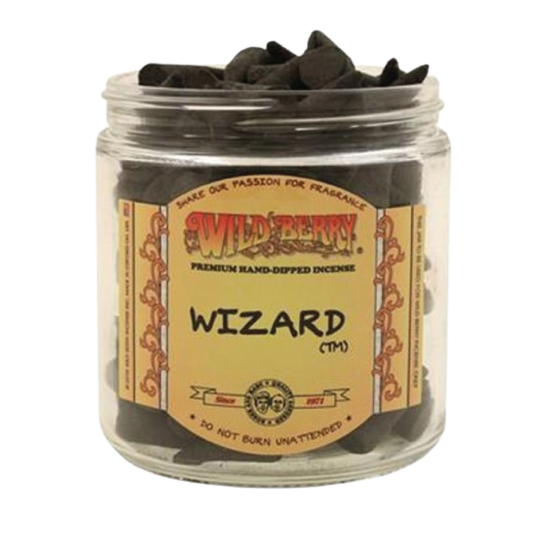Wild Berry Wizard Scented Incense Cones 100 Count