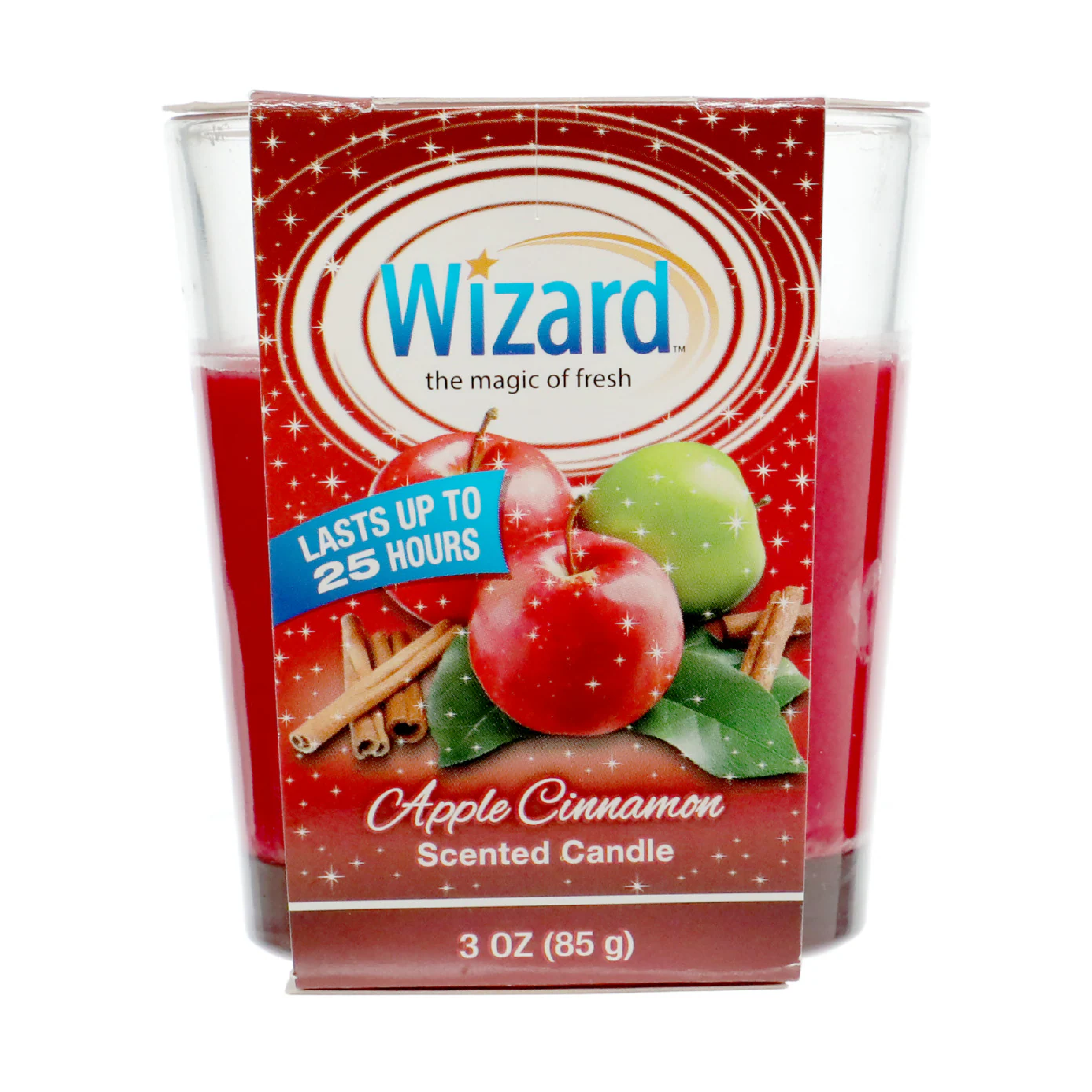 Wizard Apple Cinnamon Candle Jar 3oz